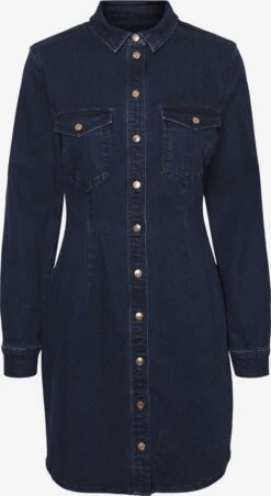 Noisy May Blousejurken Blousejurk Joy Dames Donkerblauw