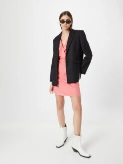 Noisy May Blousejurken Blousejurk Vera Dames Koraal -Noisy May Winkel 6d17d18dfddf1f4a6908062fdbeeef7a