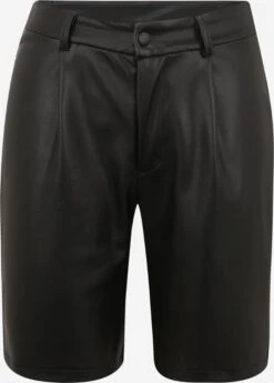 Noisy May Petite Shorts Regular Bandplooibroek WALI PENNY Dames Zwart