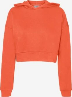 Noisy May Hoodies Sweatshirt Dames Vuurrood