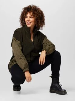 Noisy May Tussenjassen Tussenjas Dames Olijfgroen / Donkergroen -Noisy May Winkel 7355d0e5893fd4ff9b1b1d7b65d06116