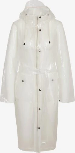 Noisy May Regenmantels Functionele Mantel Sky Dames Wit