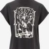 Noisy May Petite T-shirts Shirt HAILEY KIZZ Dames Donkergrijs