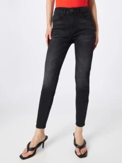 Noisy May Jeans Skinny Jeans BERTA Dames Zwart -Noisy May Winkel 769d6e0a6fe7e6f2825beb6ba804efa5