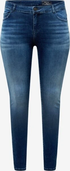 Jeans Slimfit Jeans Dames Blauw