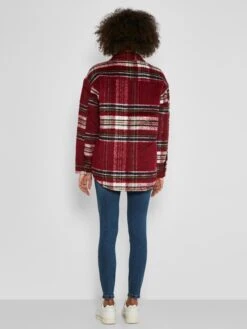Noisy May Tussenjassen Tussenjas Lulu Dames Bloedrood -Noisy May Winkel 77c387d794e36ceac3cab132113379bd