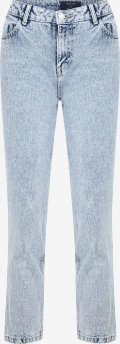 Noisy May Petite Straight Regular Jeans JOEY Dames Blauw