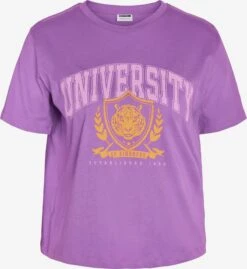 Noisy May T-shirts Shirt ALICE Dames Sering / Lichtlila