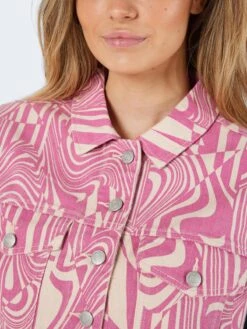 Noisy May Spijkerjasjes Tussenjas Camella Dames Pastellila -Noisy May Winkel 7ff26b5bb6ea9d2018e66c05ee549bef