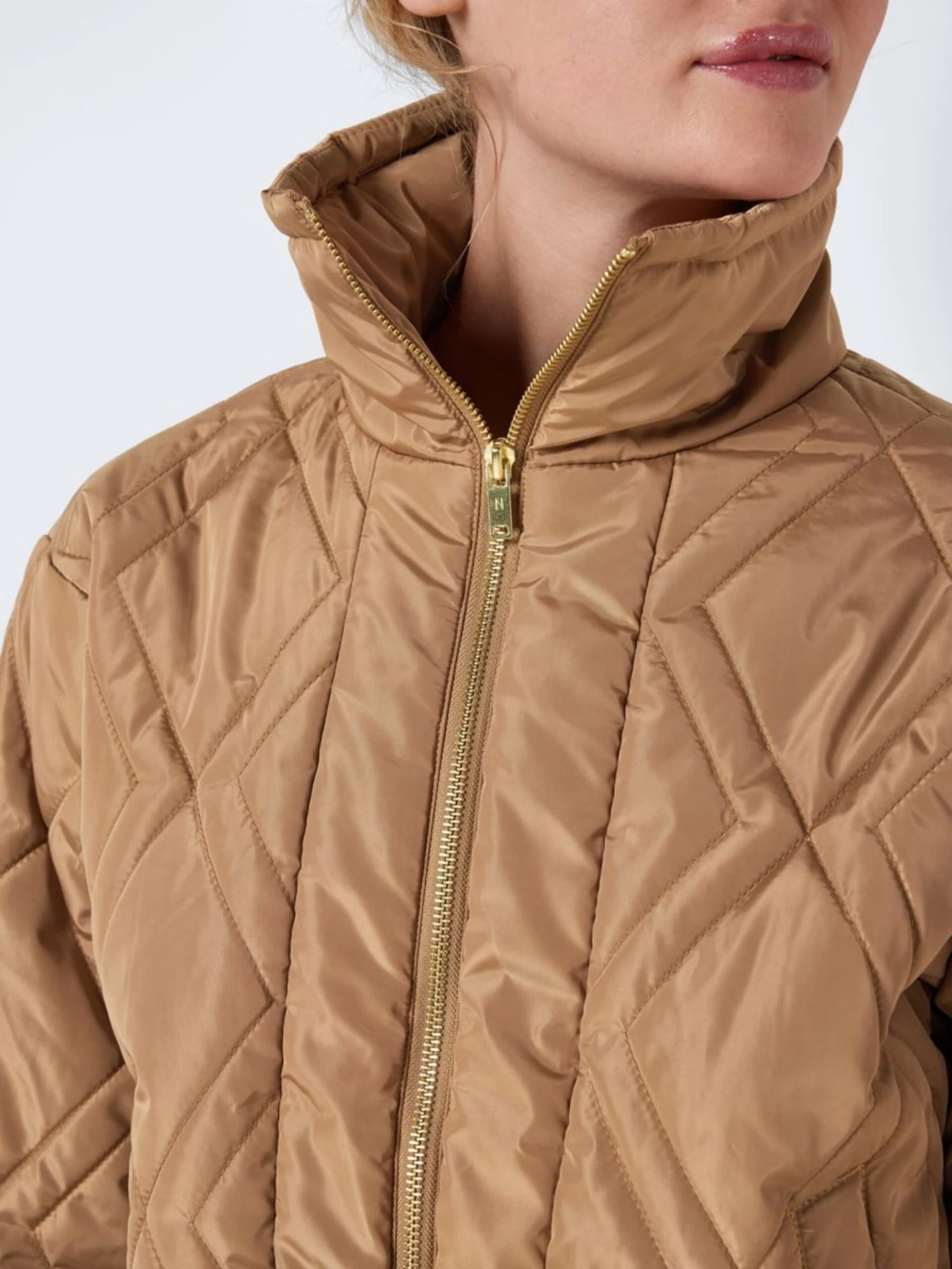 Noisy May Tussenjassen Tussenjas Ziggy Dames Lichtbruin 7 Noisy May Tussenjassen Tussenjas Ziggy Dames Lichtbruin - Afbeelding 5