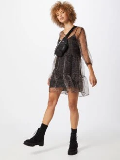 Noisy May Mini Jurken Jurk Marla Dames Donkerbruin -Noisy May Winkel 89ccb08adaa81388b94ab836f56bba1d