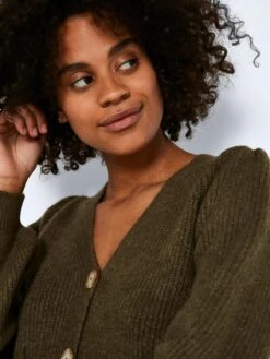 Noisy May Vesten Gebreid Vest Son Dames Olijfgroen -Noisy May Winkel 8b2a9a6558073ac0e6038feff41173e1