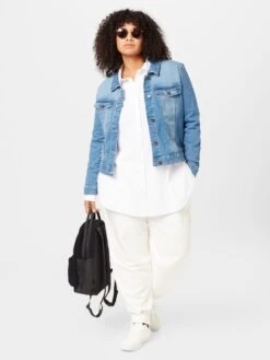 Spijkerjasjes Tussenjas DEBRA Dames Blauw -Noisy May Winkel 8f2ff3bef1354f2cc37dde55aad39cab