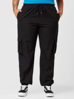 Cargobroeken Tapered Cargobroek KIRBY Dames Zwart -Noisy May Winkel 9122447d0b84656d96d7cb113bb5d2f5