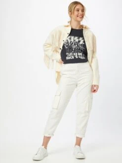 Noisy May T-shirts Shirt ANDY Dames Grafiet -Noisy May Winkel 9337e700ca8ec10f04f03f49ba056100