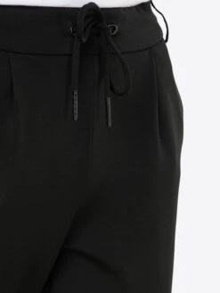 Noisy May Sweatpants Slimfit Bandplooibroek POWER Dames Zwart -Noisy May Winkel 94b68a7730a4e019c6f2e69f0f881686