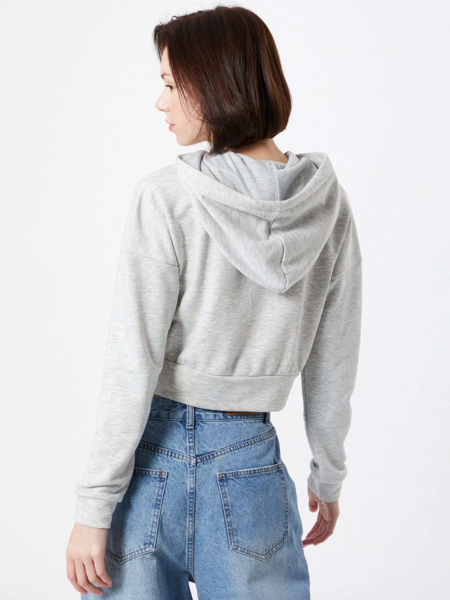 Noisy May Hoodies Sweatshirt Dames Lichtgrijs 5 Noisy May Hoodies Sweatshirt Dames Lichtgrijs - Afbeelding 3