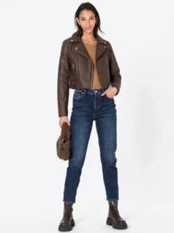 Noisy May Tussenjassen Tussenjas Paulina Dames Chocoladebruin -Noisy May Winkel 99f26602c06faea02d64df3633aeb8d0