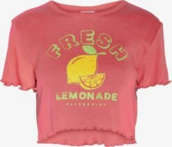 Noisy May T-shirts Shirt SAGA Dames Koraal