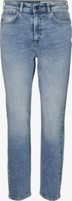 Noisy May Straight Regular Jeans ONI Dames Lichtblauw
