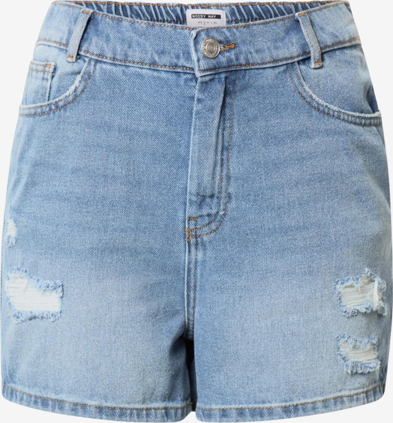 Noisy May Denim Shorts Regular Jeans Lottie Dames Blauw 3 Noisy May Denim Shorts Regular Jeans Lottie Dames Blauw