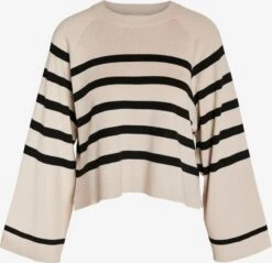 Noisy May Fijngebreide Truien Trui FIFI Dames Ecru