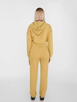 Noisy May Hoodies Sweatshirt Lupa Dames Donkergeel -Noisy May Winkel a2d762459843034edbc16cf36d6cc0ca