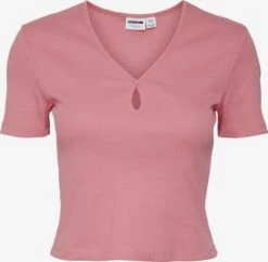 Noisy May T-shirts Shirt Dames Rosa