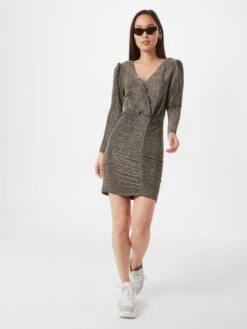 Noisy May Mini Jurken Jurk Dames Brons -Noisy May Winkel a3583cb995c6410ccb76e399d77db323