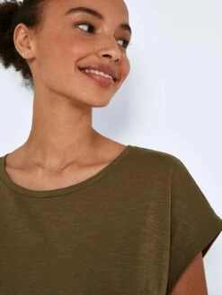 Noisy May Jerseyjurken Jurk Mathilde Dames Olijfgroen -Noisy May Winkel a5680205218c782ee6f53f3568d93094