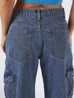 Noisy May Jeans Loosefit Cargojeans Alexa Dames Blauw -Noisy May Winkel a5ad224b166cc371856d648bdabbdeef