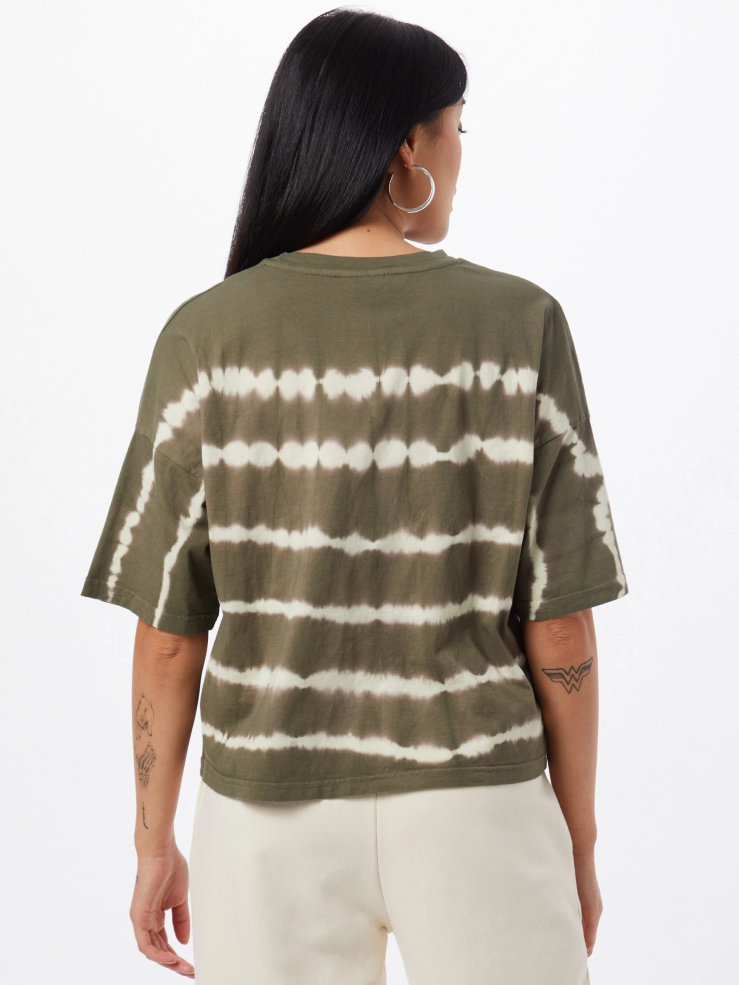 Noisy May T-shirts Shirt BUSTER Dames Kaki 5 Noisy May T-shirts Shirt BUSTER Dames Kaki - Afbeelding 3