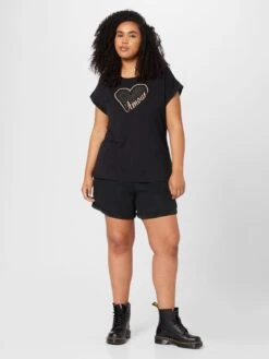 Noisy May Shorts Regular Broek MARIA Dames Zwart -Noisy May Winkel adb277de1878f0326d3657575331ff1a