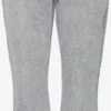 Noisy May Straight Regular Jeans Isabel Dames Lichtgrijs
