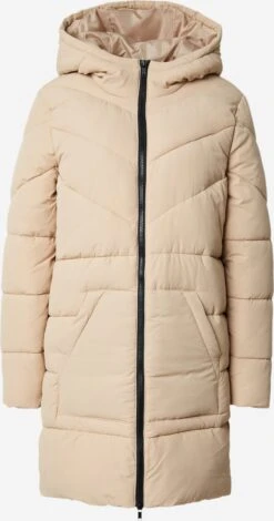 Noisy May Wintermantels Wintermantel DALCON Dames Cappuccino