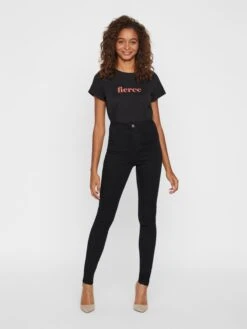 Noisy May Jeans Skinny Jeans Ella Dames Zwart -Noisy May Winkel b4244724ed6f03588bce031cf85a7684