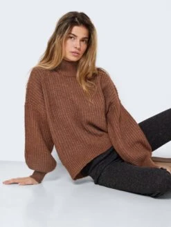 Noisy May Coltruien Trui Orla Dames Bruin -Noisy May Winkel b53bee93820f579246113128a47182dc