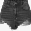 Noisy May Denim Shorts Regular Jeans Drew Dames Zwart
