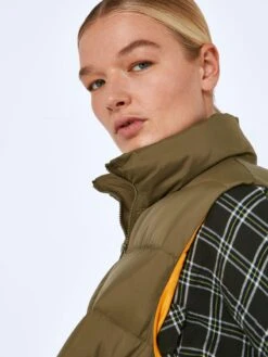 Noisy May Bodywarmers Bodywarmer Marcus Dames Kaki -Noisy May Winkel c09f6a6ed18ce423927d169f4ab52f9f