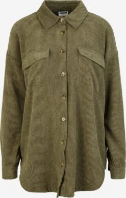 Noisy May Tussenjassen Tussenjas Flanny Dames Olijfgroen