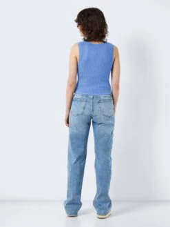 Noisy May Tops Gebreide Top Cree Dames Hemelsblauw -Noisy May Winkel cc9eb375ddf17a93f22c618929b8d932