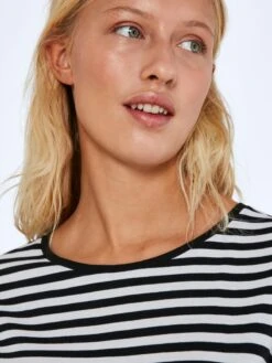 Noisy May Jerseyjurken Jurk Dames Zwart / Wit -Noisy May Winkel d1e0155607d5fea9ef0683621cf5a13f