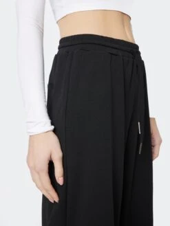 Noisy May Pantalons Wide Leg Broek Dames Zwart -Noisy May Winkel d24cb717147d694db121bb1b026f8657