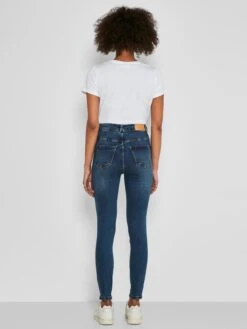 Noisy May Jeans Skinny Jeans Agnes Dames Blauw -Noisy May Winkel d437fdefe7b8ae6d98bf777f94e82750