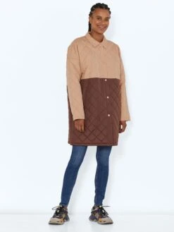 Noisy May Korte Mantels Tussenmantel Story Dames Sand / Bruin -Noisy May Winkel d4807513543e7013c15e9622d0e5dfef