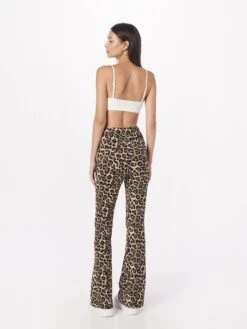 Noisy May Pantalons Flared Broek SALLY PASA Dames Bruin / Lichtbruin -Noisy May Winkel d4b3872aeeed29edd5b7ab224091ee13