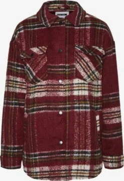 Noisy May Tussenjassen Tussenjas Lulu Dames Bloedrood