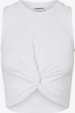 Noisy May Crop Tops Top Twiggi Dames Wit