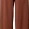 Noisy May Pantalons Wide Leg Broek Jasa Dames Roestbruin