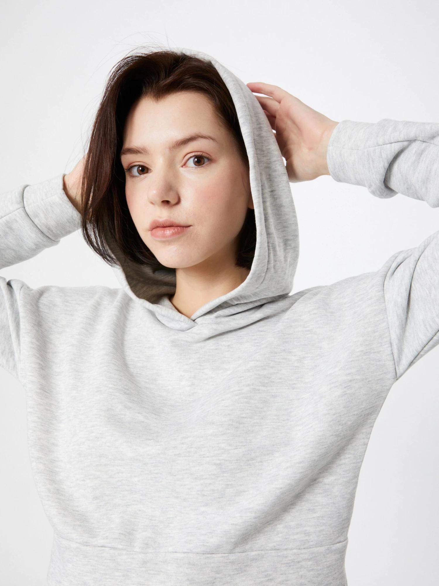 Noisy May Hoodies Sweatshirt Dames Lichtgrijs 7 Noisy May Hoodies Sweatshirt Dames Lichtgrijs - Afbeelding 5